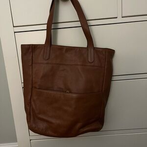Fossil Tan Leather Handbag